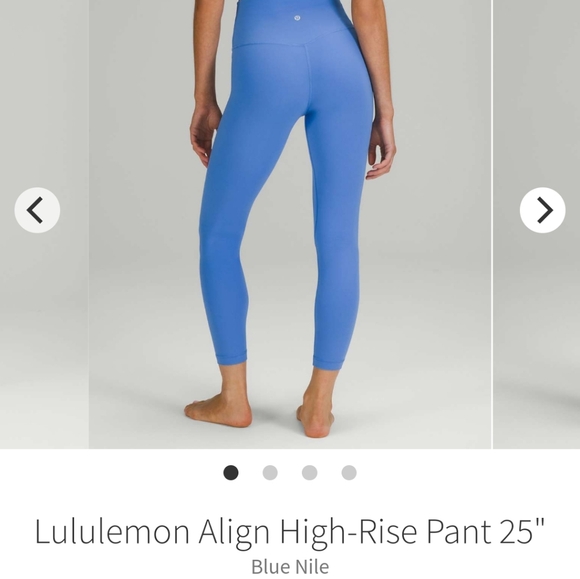 Lululemon align high rise blue Nile - Picture 3 of 8